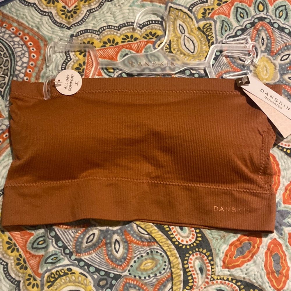 Danskin bandeau bra in size Large